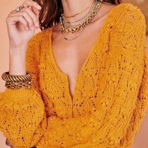 Sézane Annette Cardigan, NWT, size S